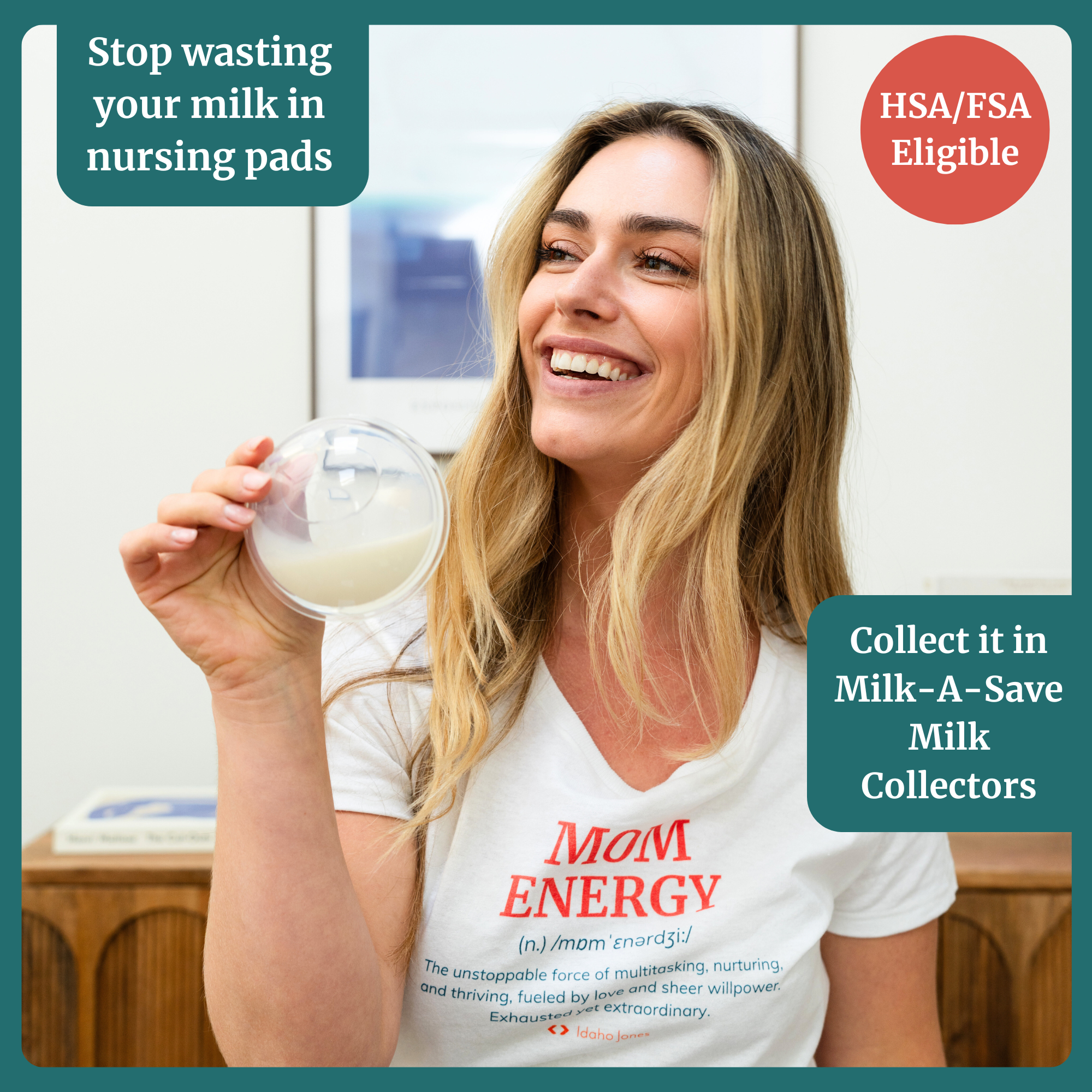 Breast Milk Catcher - Milk-A-Save