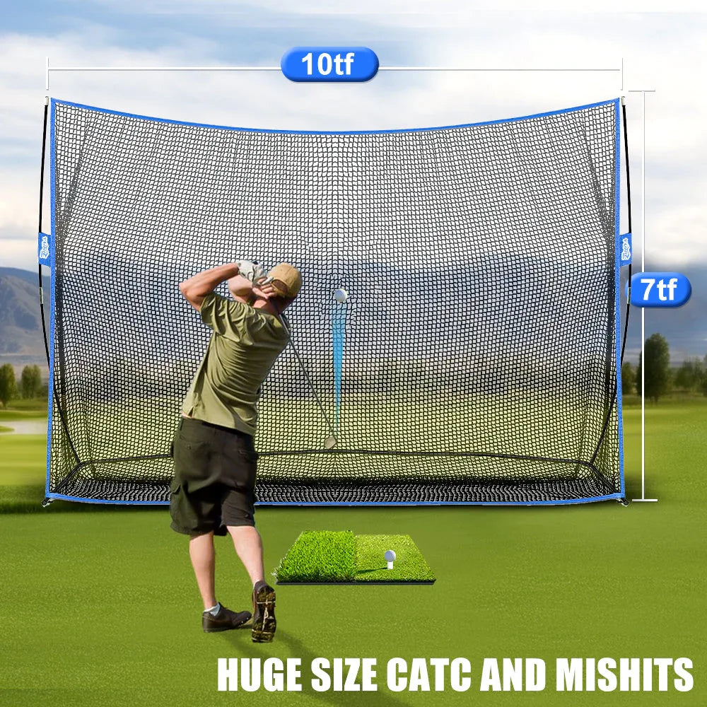 Golf Practice Net - Surface Wall (10ft x 7ft) - BIG FRENCHIES