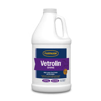 Farnam Vetrolin Shine Coat Conditioner & Shine Spray for Horses Mane Tail 64 oz.