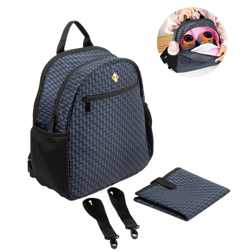 Small Diaper Bag Backpack - Claremont - BIG FRENCHIES