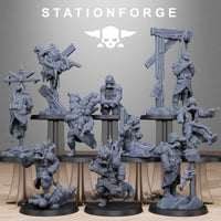 3D Printed GrimGuard Objective Markers by Stationforge Miniatures