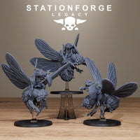 3D Printed Bogkin Flies by StationForge Miniatures