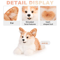 Corgi Dog Plush – Soft Gift for Dog Lovers & Kids
