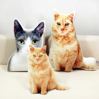 Custom Photo Pet Pillow – Personalized Dog & Cat Picture Cushion - BIG FRENCHIES