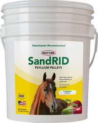 Durvet Equine Sandrid Psyllium Pellets 20 lbs. Apple Flavor