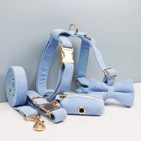 Personalized Blue Corduroy Classic Set