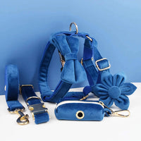 Personalized Blue Velvet Classic Set