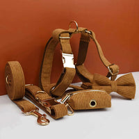 Personalized Caramel Corduroy Classic Set
