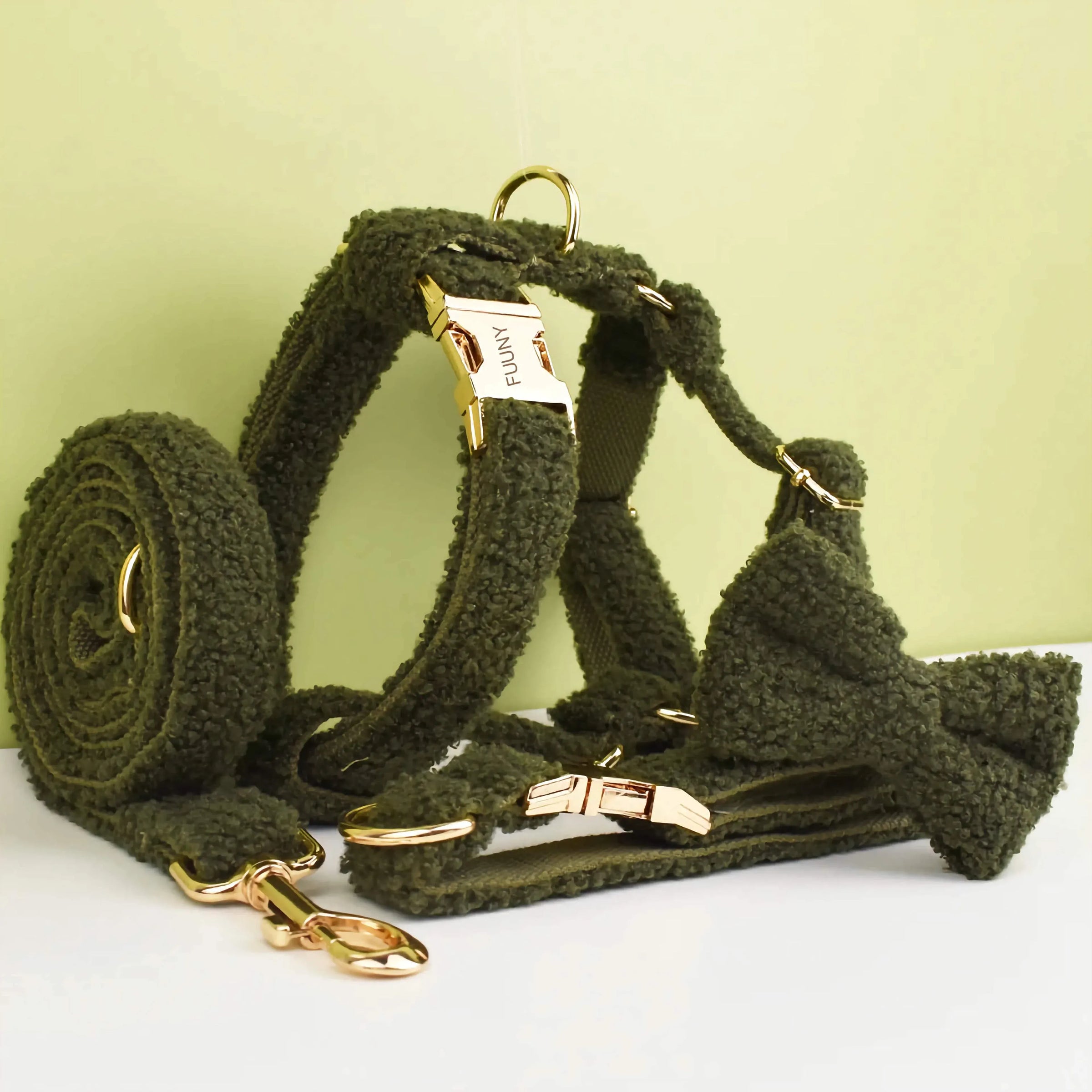 Personalized Cozy Olive Classic Set