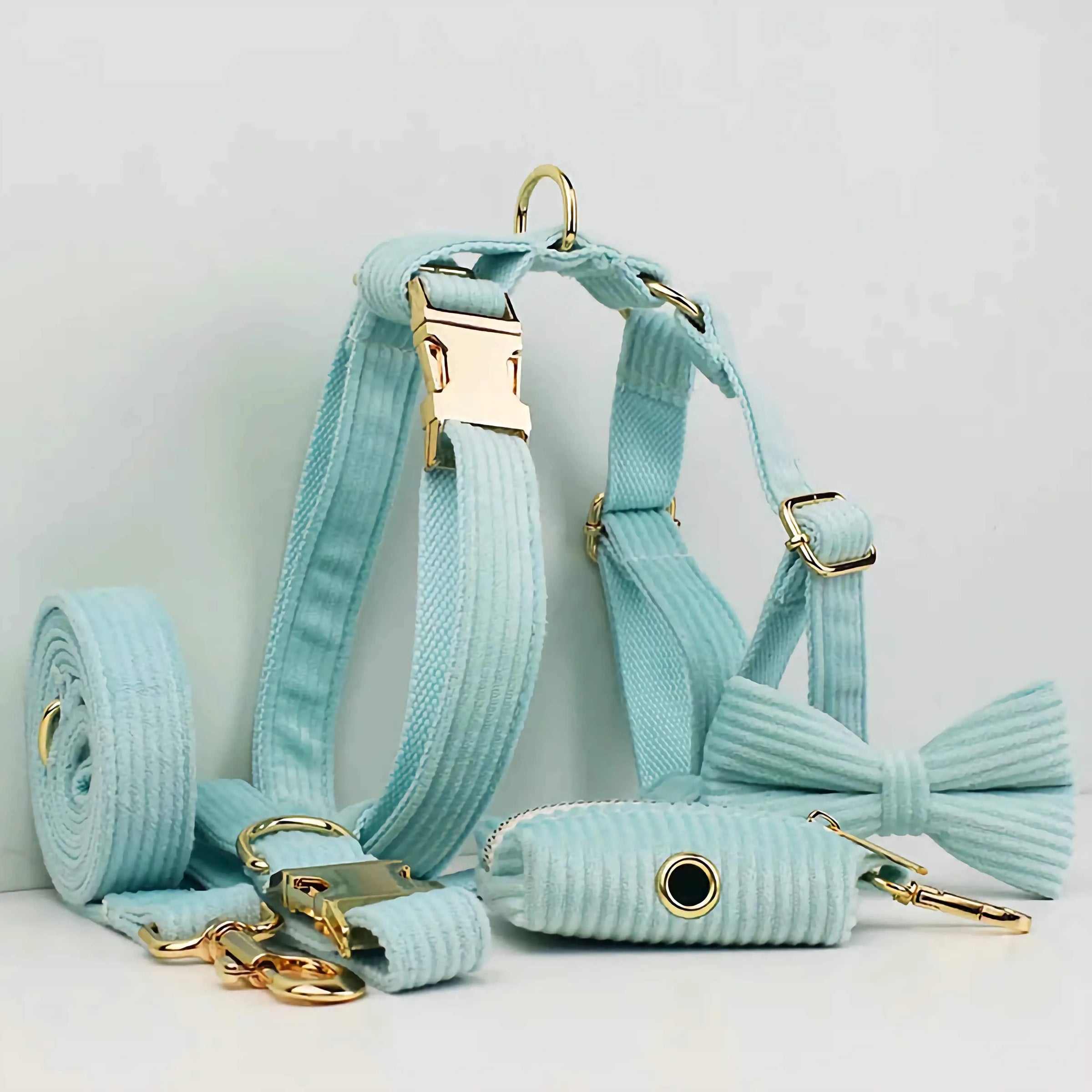 Personalized Lake Green Corduroy Classic Set