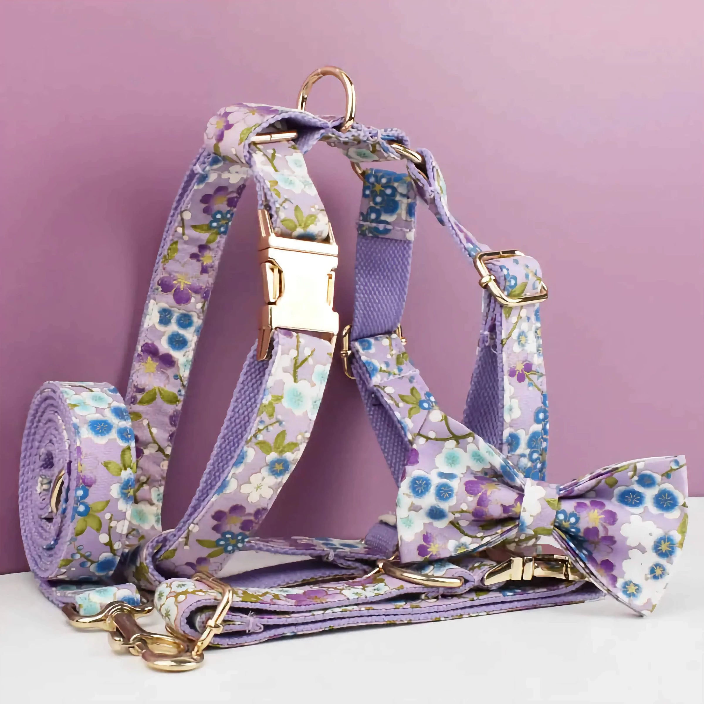 Personalized Lilac Meadow Floral Classic Set