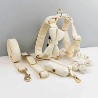 Personalized Milky White Velvet Classic Set