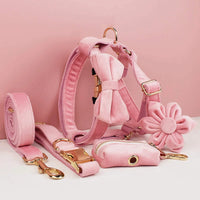 Personalized Pink Velvet Classic Set