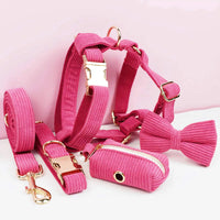 Personalized Red Corduroy Classic Set
