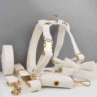 Personalized White Corduroy Classic Set