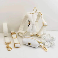 Personalized White Wedding Velvet Classic Set