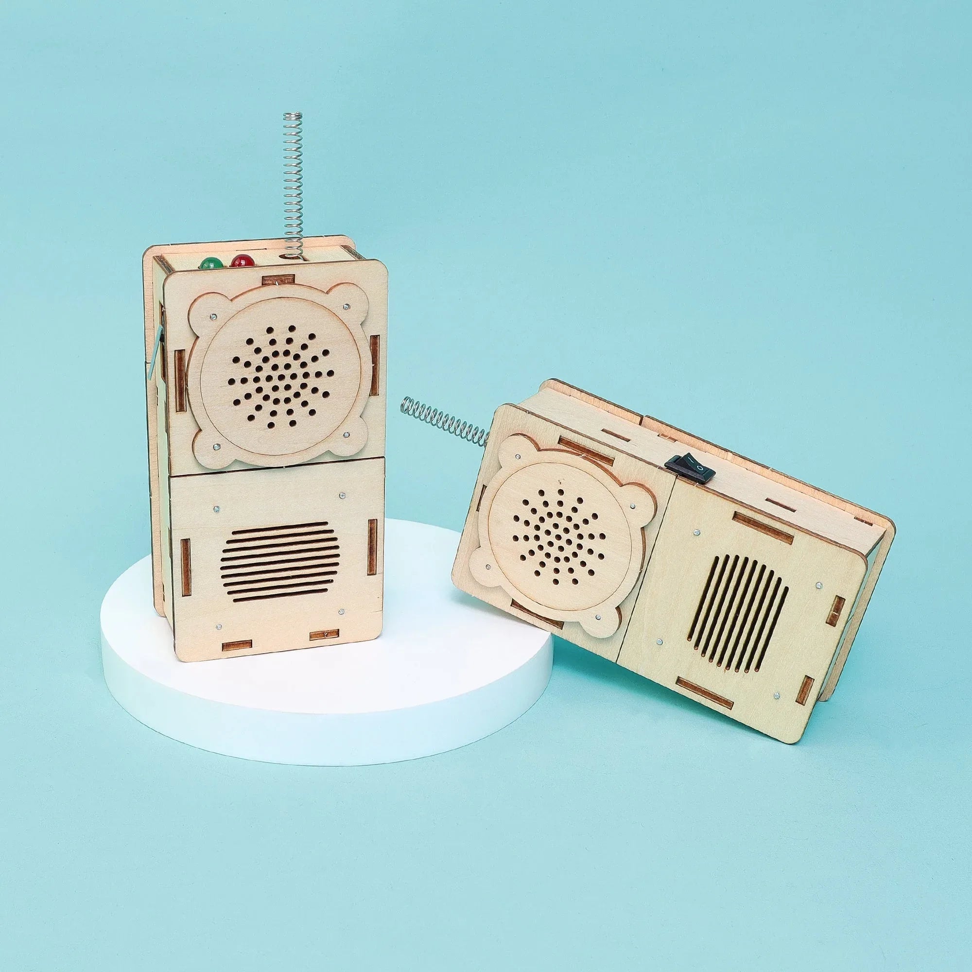 Build & Learn Walkie Talkie STEM Kit (Set of 2) – Hands-On Electronics - BIG FRENCHIES