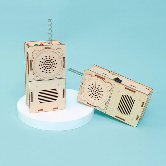 Build & Learn Walkie Talkie STEM Kit (Set of 2) – Hands-On Electronics - BIG FRENCHIES