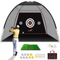 Golf Practice Net - Tent Style (10ft x 7ft) - BIG FRENCHIES