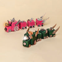 DIY Timber Train Kit – Build a Wooden Train with LED Light, Fun Accessories, Home and Office Décor - BIG FRENCHIES