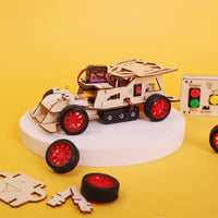 Steering Remote-Controlled Car DIY Kit, Educational STEM Toy - BIG FRENCHIES