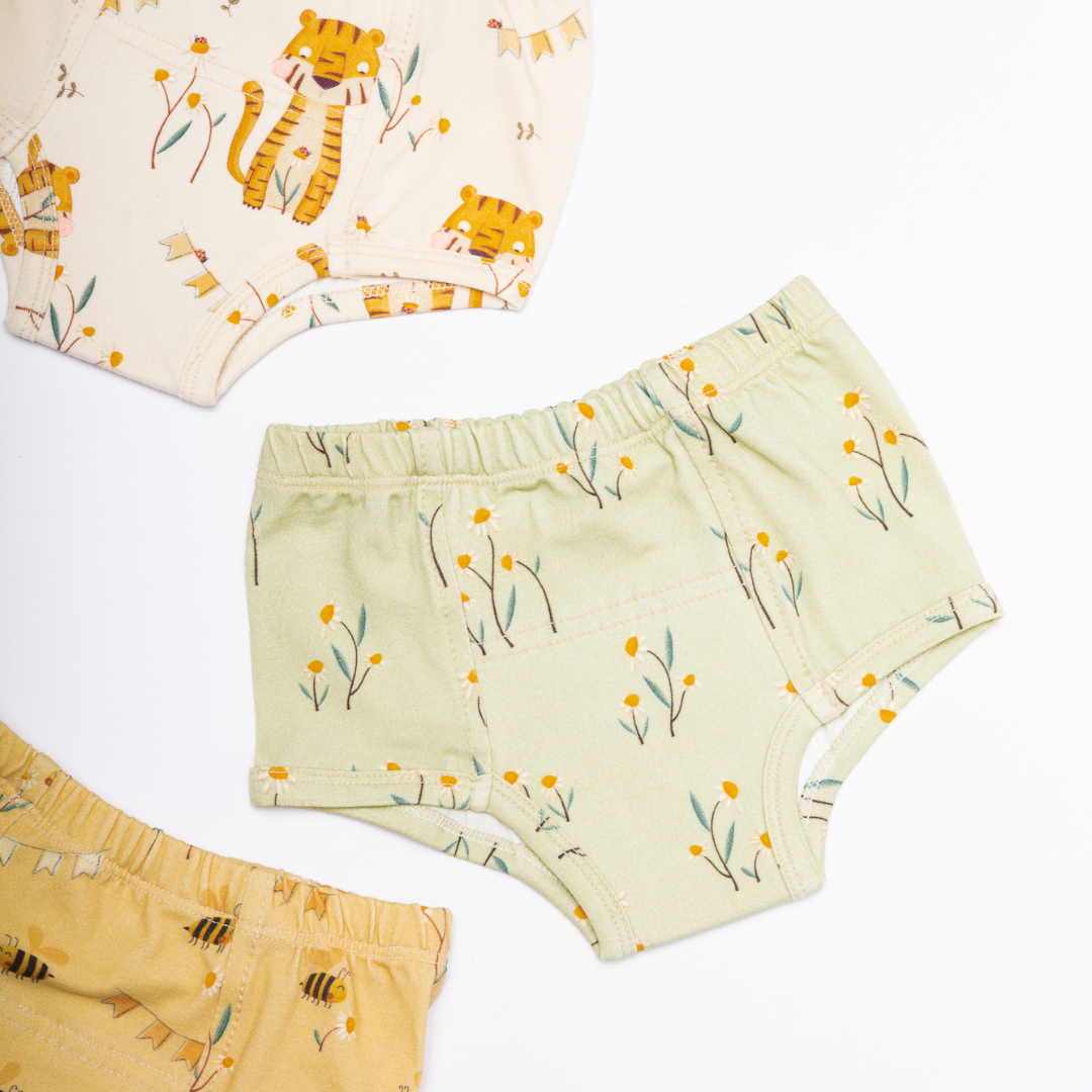 Bundle of Floral Potty Training Underwear (3 Pack) - BIG FRENCHIES