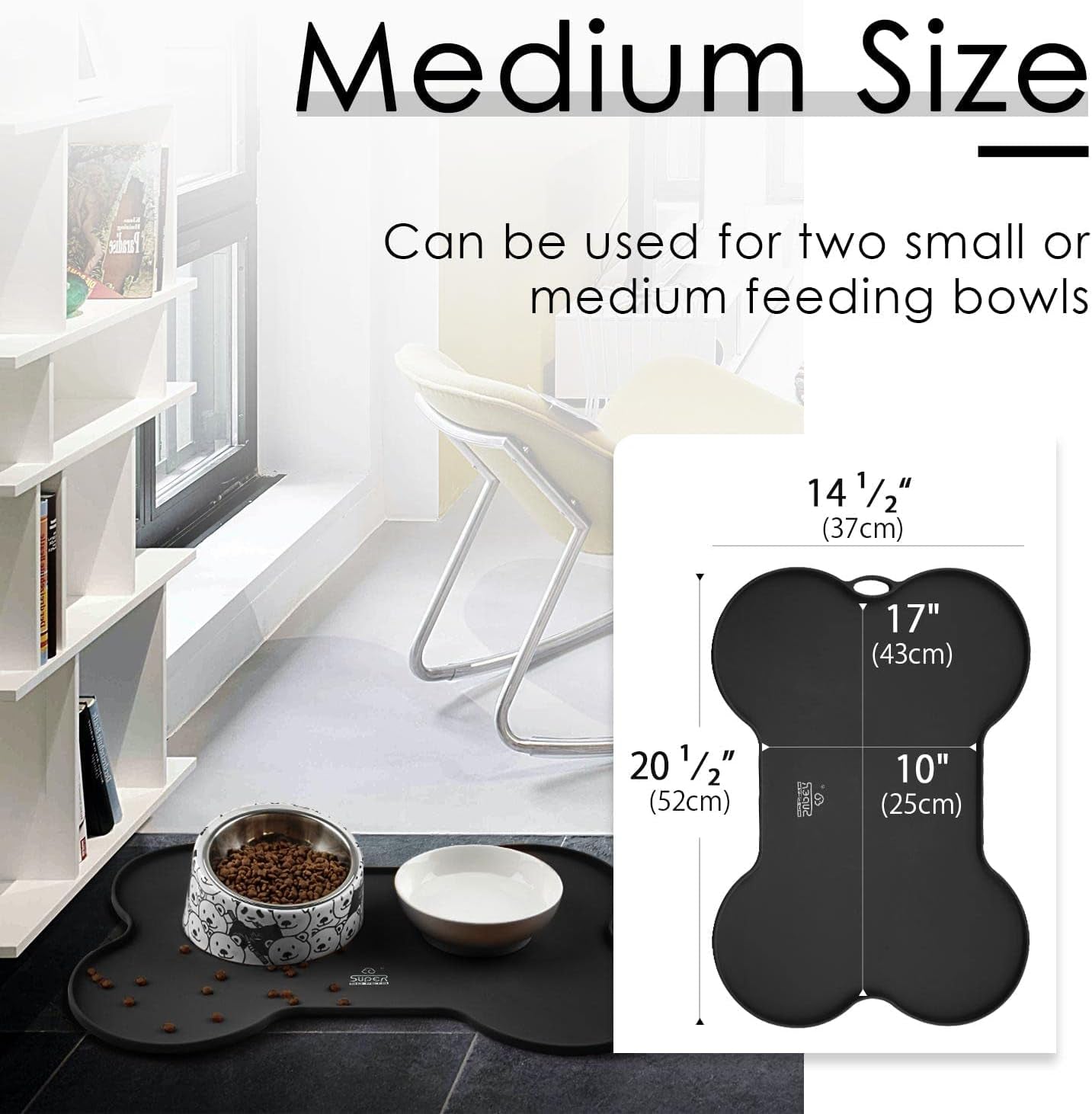 Silicone Non Spill Cat Feeding Mat Puppy Placemat Waterproof - BIG FRENCHIES