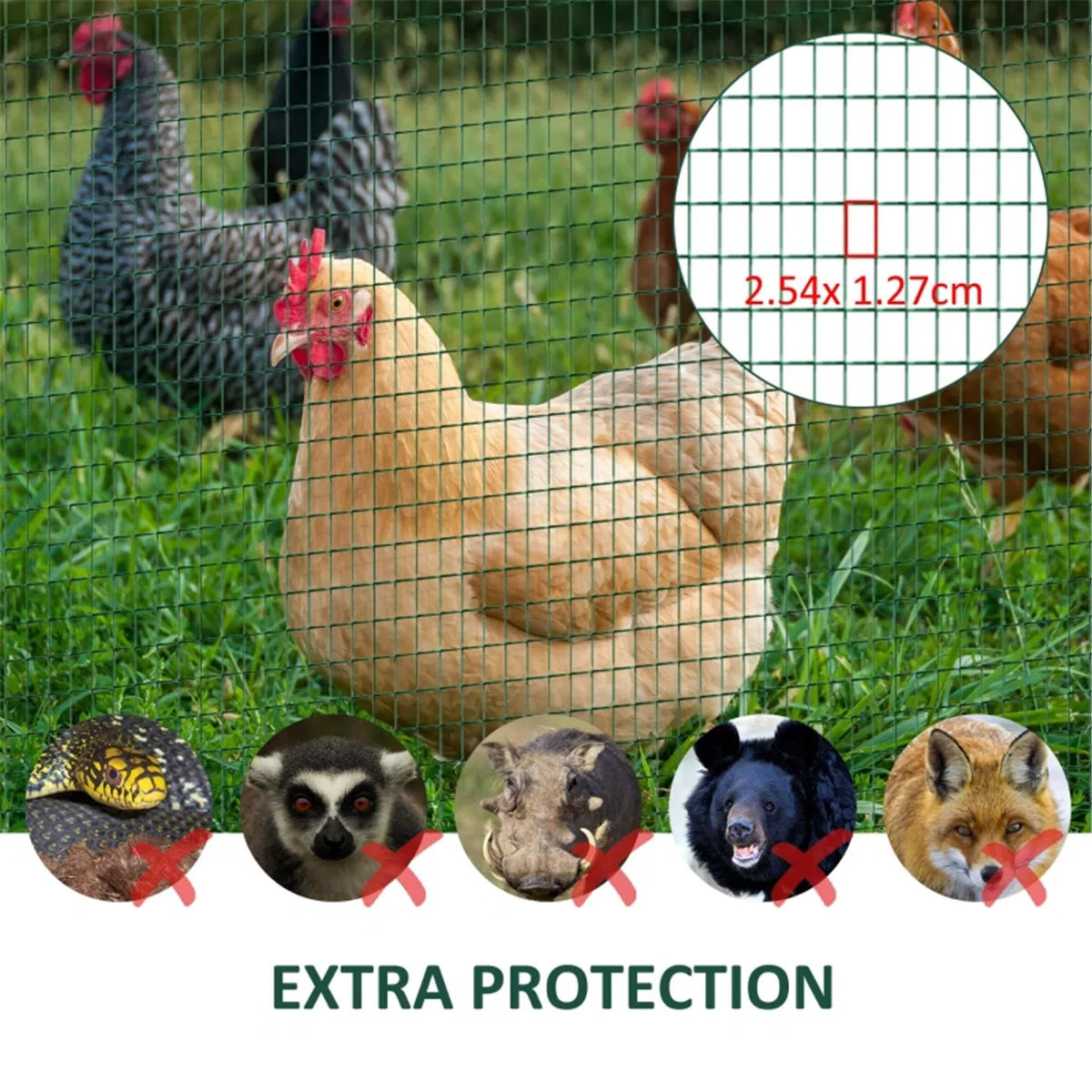 Garden Fence/Chicken Fence /Mesh Fencing Wire