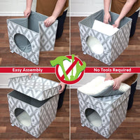 Indoor Cat House/Cat Condo - BIG FRENCHIES