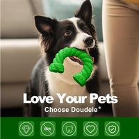 Natural Rubber Horseshoe-Shaped Chew Toys,Dog Toys For Aggressive Chewers, Dog Toys For Medium Large Dogs, Toys For Tran