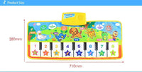 Trend New Baby Musical Mat Music Carpet Funny Animal Voice Singing Playing Music Piano Early Educational Learning Toys for Kids - BIG FRENCHIES