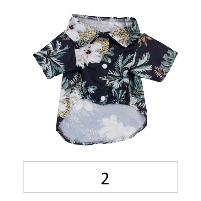 Hawaiian Pet Shirts - BIG FRENCHIES