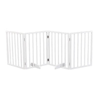 The Wooden Dog Fence White
