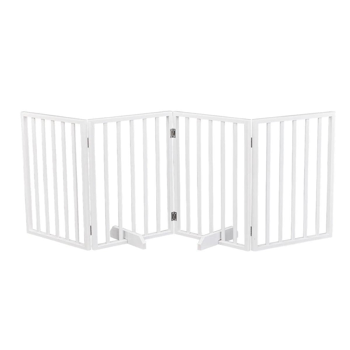 The Wooden Dog Fence White