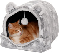Washable Bed Cave for Indoor Cats & Small Dogs - BIG FRENCHIES