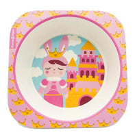 Primo Passi - Bamboo Fiber, Kids Square Bowl, Metoo