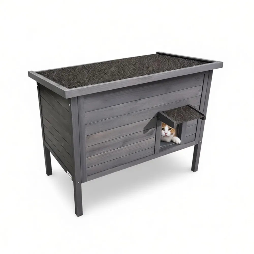 Insulated Cat House for Outdoor