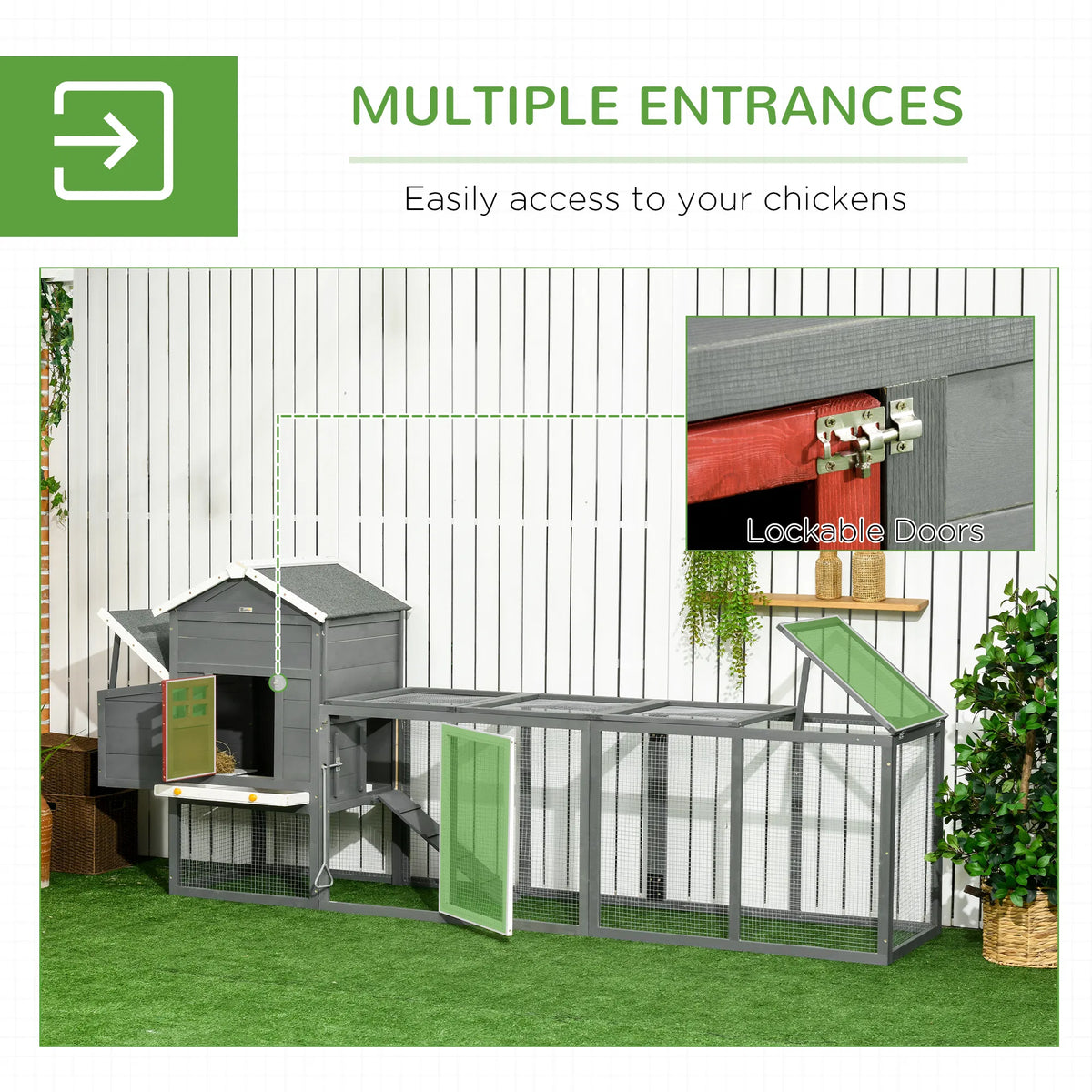 Chicken Coop (Not Supported non-defective remorse returns)