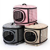 Foldable Pet Dog Cat Puppy Handbag Carrier Cage - BIG FRENCHIES