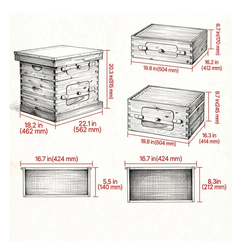 Bee Hive for Outdoor