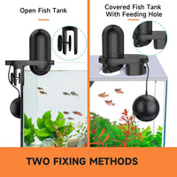 Hygger Automatic Fish Feeder WiFi App Camera Timer Smart Aquarium 230ML