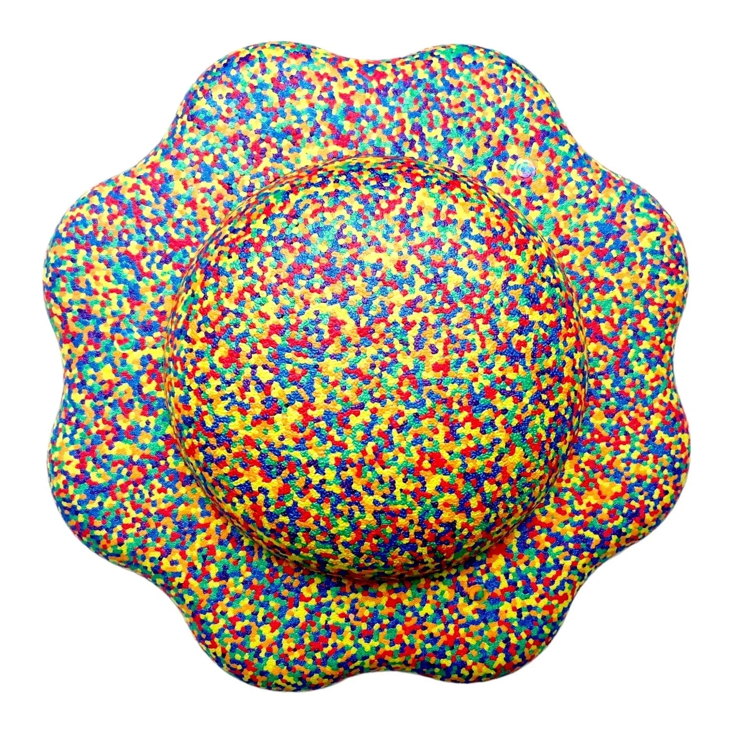 Flower-shaped Balance Board for Stepping Stones in Rainbow Confetti - BIG FRENCHIES