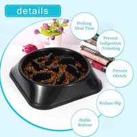 Dog Feeder Slow Eating Pet Bowl Eco-Friendly - BIG FRENCHIES