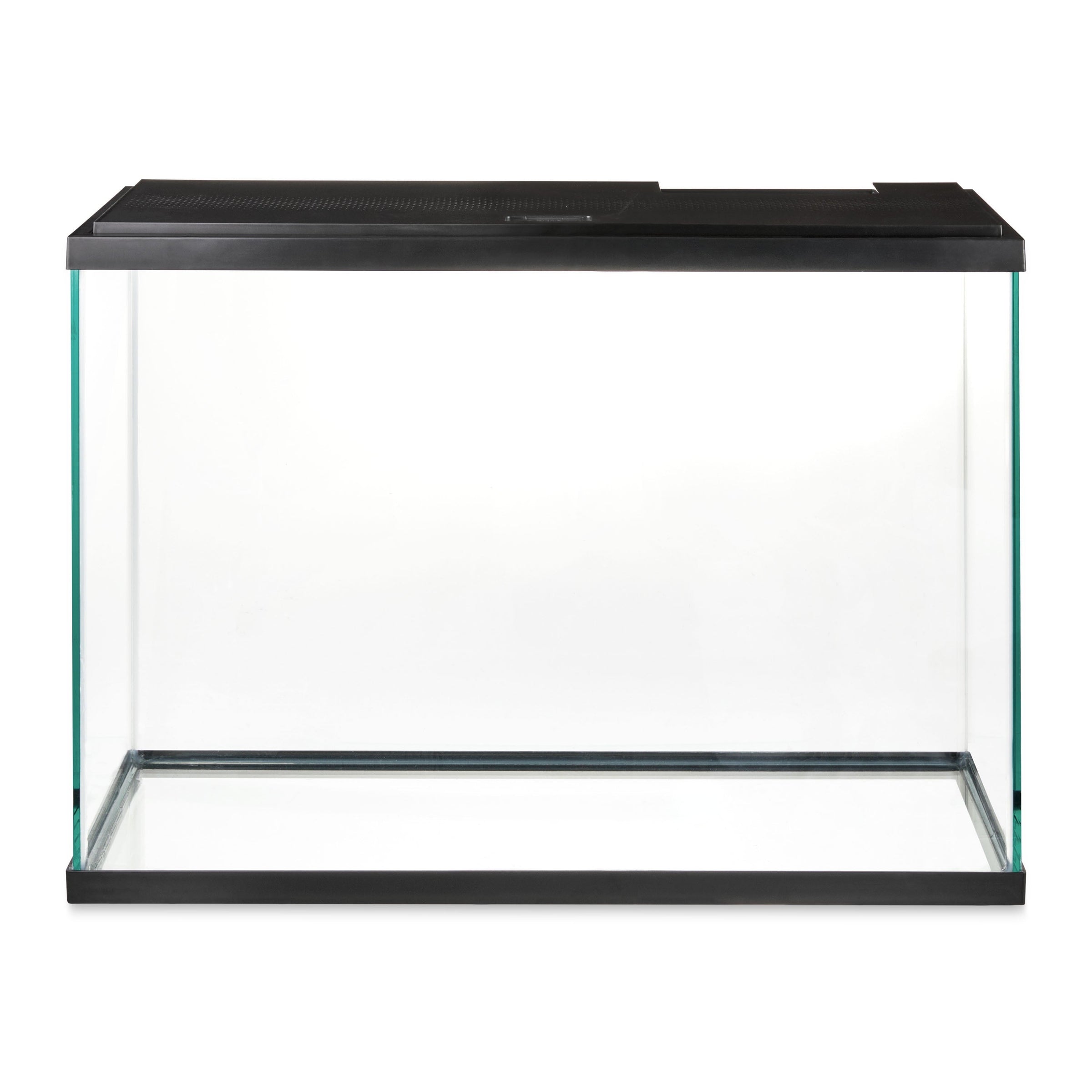 Glass 29 Gallon Aquarium Starter Kit, Black, 30.2''L X 12.44''W X 21.18''H - BIG FRENCHIES