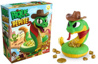 MEACAOFG Electric rattlesnake toys snake tail scary children's desktop parents and children interact with the whole person spoof creative games trickery