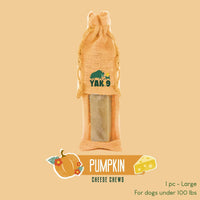 Pumpkin Cheese Chews for Dogs