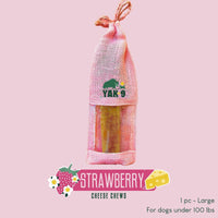 Strawberry Cheese Chews for Dogs