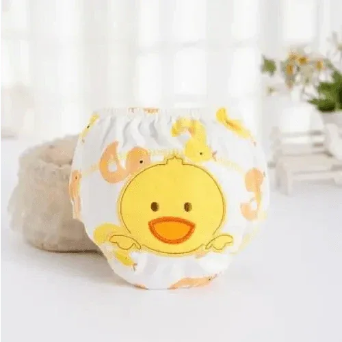 1Pcs Cute Baby Diapers Reusable Nappies Cloth Diaper Washable Cotton Training Pants Panties - BIG FRENCHIES