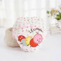 1Pcs Cute Baby Diapers Reusable Nappies Cloth Diaper Washable Cotton Training Pants Panties - BIG FRENCHIES