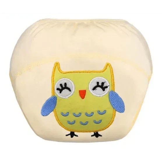 1Pcs Cute Baby Diapers Reusable Nappies Cloth Diaper Washable Cotton Training Pants Panties - BIG FRENCHIES